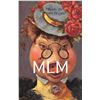 Image 9 : Set of 6 Thiele Dressed Pig Faces Signed Artist Postcards