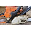 Image 2 : STIHL MS 250 CHAINSAW W/ JERRY CAN - WORKING