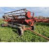 Image 1 : MF 14 FT STRAIGHT CUT HEADER W/ WAGON