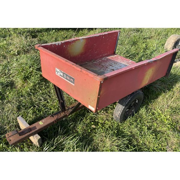 AGRI - FAB 2.5 X 4 FT GARDEN TRAILER W/ TILT