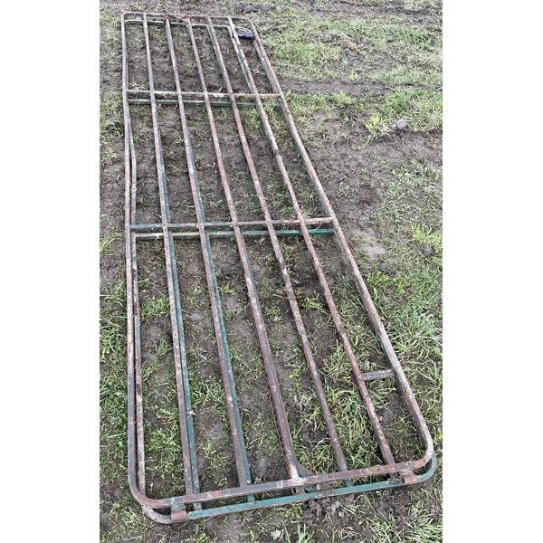 LOT OF 2 - 14 FT SQUARE TUBE GATES