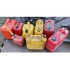 Image 1 : LOT OF 8 - PLASTIC FUEL CANS