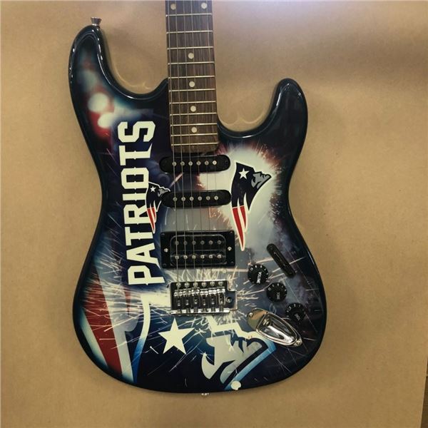 Officially Licensed New England Patriots Guitar