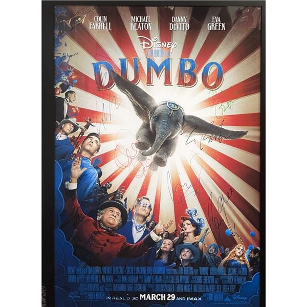 Framed and Signed Dumbo Movie Poster