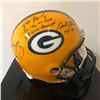 Image 1 : Signed Brett Favre, Aaron Rodgers & Bart Starr Green Bay Packer Helmet