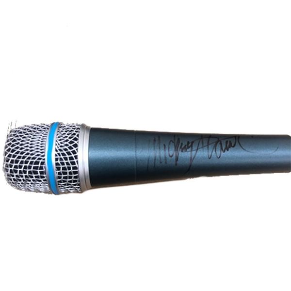 Signed Grateful Dead Mickey Hart Microphone