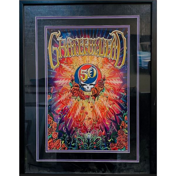 Framed Grateful Dead 50th Anniversary