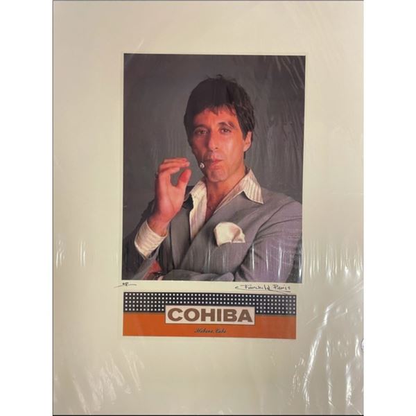 Limited Edition Al Pacino/Cohiba Print