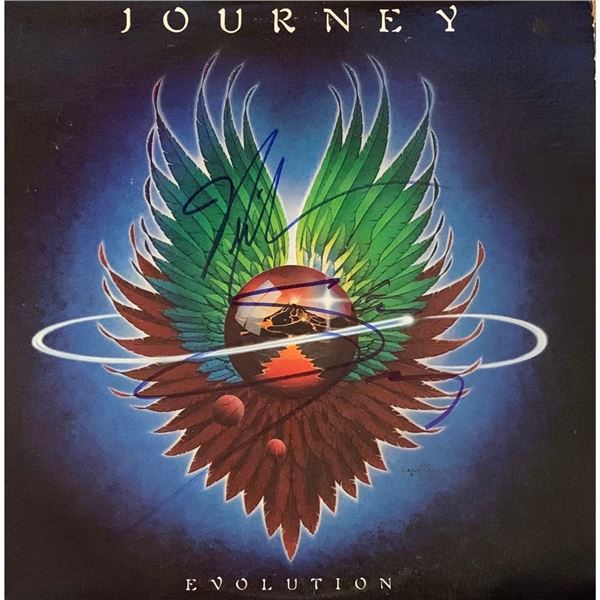 Evolution Evolution Album Signed Journey Evolution Album Cover