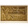 Image 1 : ISRAEL 1 1/4'' X 2 1/4'' BRONZE BAR "REPENTANCE"