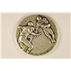 Image 1 : SILVER 2'' NEBRASKA FOOTBALL MEDAL 1970-71