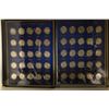 Image 1 : NICE SET OF 55 BRILLIANT UNC COINS: ALL 50 UNITED