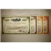 Image 2 : 4 ASSORTED VINTAGE RAILROAD STOCK CERTIFICATES