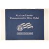 Image 3 : 2009 ABRAHAM LINCOLN COMMEMORATIVE UNC SILVER