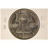 Image 2 : 1962 SILVER FRANKLIN HALF DOLLAR BRILLIANT UNC