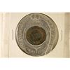 Image 2 : 1908 ENCASED INDIAN HEAD CENT "GOOD LUCK