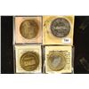 Image 1 : 4 ASSORTED CANADA TRADE DOLLARS $1-1991 SAINT
