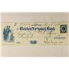 Image 1 : 1876 BOSTON NATIONAL BANK CHECK WITH STAMP