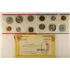 Image 2 : 1960 US SILVER MINT SET P & D WITH ENVELOPE
