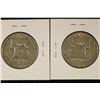 Image 2 : 1962-D & 1963-D SILVER FRANKLIN HALF DOLLARS