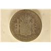 Image 1 : 1891 (91) MADRID MINT SILVER 1 PESATA