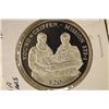 Image 1 : 2000 LIBERIA SILVER PROOF $20 YOUNG / CRIPPEN