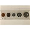 Image 1 : 1964 US SILVER PROOF SET IN PLASTIC CASE