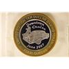 Image 2 : CASINO $10 SILVER TOKEN (UNC) JUNE 2007 DOWNTOWN