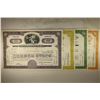 Image 2 : 4 ASSORTED STOCK CERTIFICATES PERKIN-ELMER