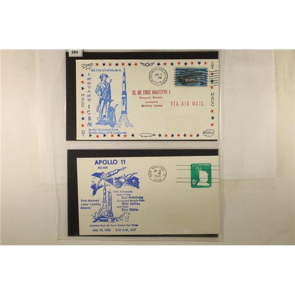 4-1966 / 69 SPACE RELATED 1ST DAY COVERS WITH