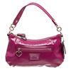Image 1 : Coach Purple Patent Leather Small Shoulder Bag