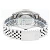 Image 6 : Rolex Mens Stainless Steel Black Diamond & Sapphire Datejust Wristwatch