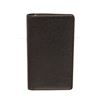 Image 1 : Louis Vuitton Black Leather Agenda Cover Wallet