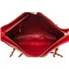 Image 5 : Chanel Red Leather Quilted Chain Shoulder Bag