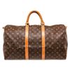 Image 1 : Louis Vuitton Brown Monogram Keepall 50cm Travel Bag