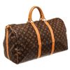 Image 2 : Louis Vuitton Brown Monogram Keepall 50cm Travel Bag