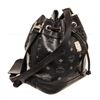 Image 2 : MCM Black Nylon Drawstring Bucket Bag