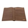 Image 7 : Chanel Brown Leather Stitch Long Wallet