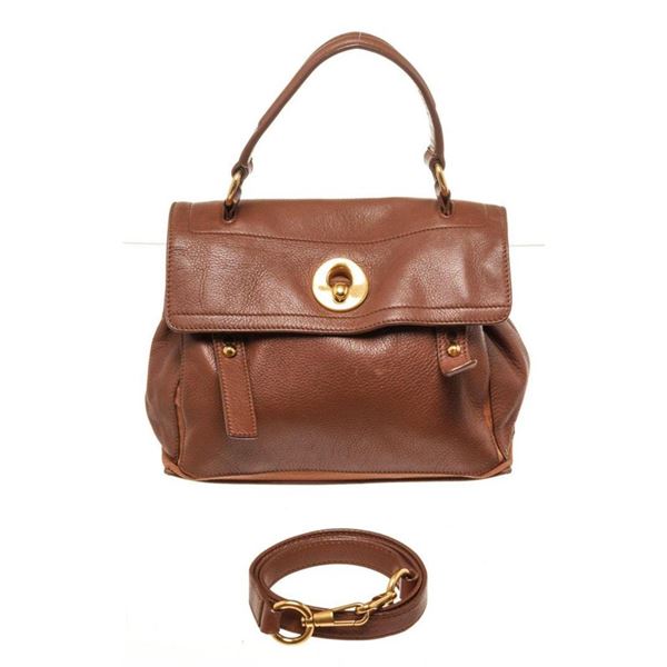 Yves Saint Laurent Brown Muse Two Shoulder Bag