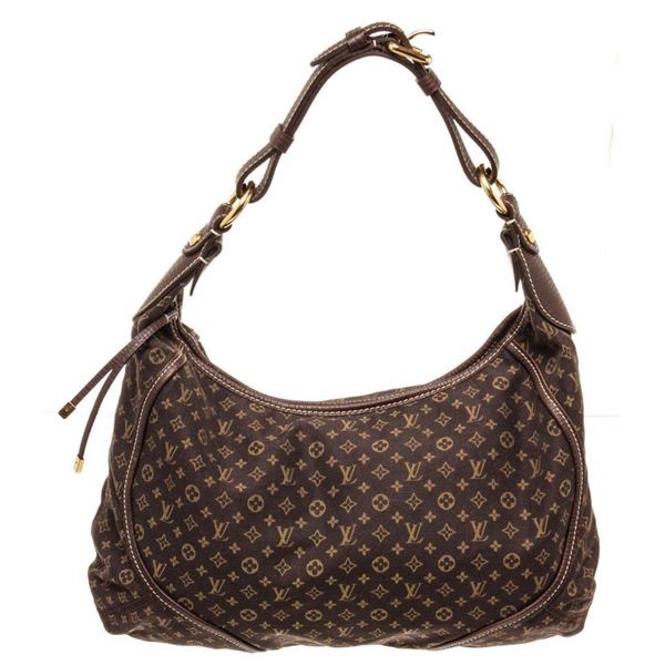 Louis Vuitton Brown Monogram Canvas Manon MM Hobo Bag
