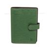 Image 1 : Louis Vuitton Green Epi Leather Agenda PM Wallet