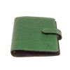 Image 4 : Louis Vuitton Green Epi Leather Agenda PM Wallet