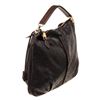 Image 2 : Louis Vuitton Black Leather Selene MM Hobo Bag
