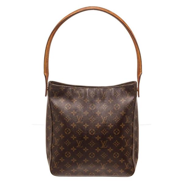 Louis Vuitton Brown Monogram Looping GM Shoulder Bag