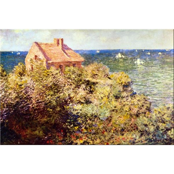 Claude Monet - Fisherman's Cottage on a Cliff