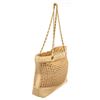 Image 4 : Chanel Gold Mesh Strow Tote Bag
