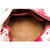 Image 5 : MCM Pink Canvas Leather Boston Bag