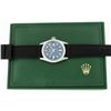Image 5 : Rolex Mens Stainless Steel Blue Diamond 36MM Datejust Wristwatch With Nylon Stra