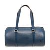 Image 1 : Louis Vuitton Blue Epi Leather Soufflot Shoulder Bag