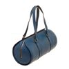Image 3 : Louis Vuitton Blue Epi Leather Soufflot Shoulder Bag